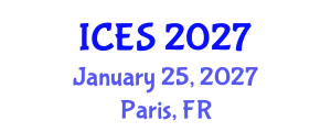 International Conference on Educational Sciences (ICES) January 25, 2027 - Paris, France