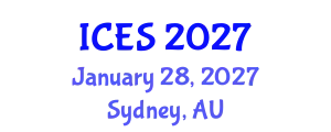 International Conference on Educational Sciences (ICES) January 28, 2027 - Sydney, Australia