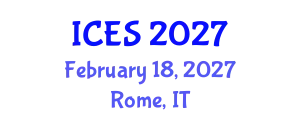 International Conference on Educational Sciences (ICES) February 18, 2027 - Rome, Italy