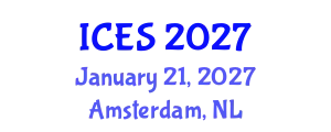 International Conference on Educational Sciences (ICES) January 21, 2027 - Amsterdam, Netherlands