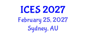 International Conference on Educational Sciences (ICES) February 25, 2027 - Sydney, Australia