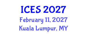 International Conference on Educational Sciences (ICES) February 11, 2027 - Kuala Lumpur, Malaysia