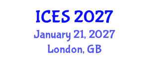 International Conference on Educational Sciences (ICES) January 21, 2027 - London, United Kingdom