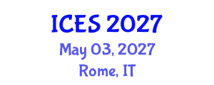 International Conference on Educational Sciences (ICES) May 03, 2027 - Rome, Italy