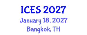 International Conference on Educational Sciences (ICES) January 18, 2027 - Bangkok, Thailand