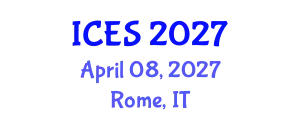 International Conference on Educational Sciences (ICES) April 08, 2027 - Rome, Italy