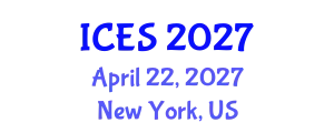 International Conference on Educational Sciences (ICES) April 22, 2027 - New York, United States