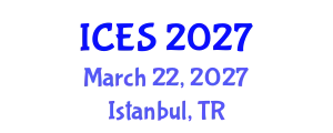 International Conference on Educational Sciences (ICES) March 22, 2027 - Istanbul, Turkey