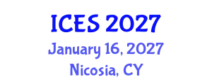 International Conference on Educational Sciences (ICES) January 16, 2027 - Nicosia, Cyprus