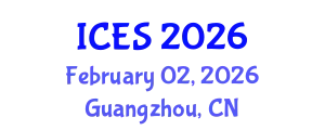 International Conference on Educational Sciences (ICES) February 02, 2026 - Guangzhou, China
