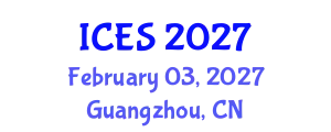 International Conference on Educational Sciences (ICES) February 03, 2027 - Guangzhou, China