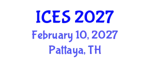International Conference on Educational Sciences (ICES) February 10, 2027 - Pattaya, Thailand