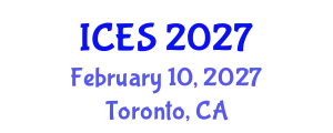 International Conference on Educational Sciences (ICES) February 10, 2027 - Toronto, Canada