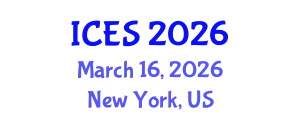 International Conference on Educational Sciences (ICES) March 16, 2026 - New York, United States
