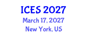 International Conference on Educational Sciences (ICES) March 17, 2027 - New York, United States