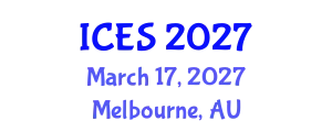 International Conference on Educational Sciences (ICES) March 17, 2027 - Melbourne, Australia