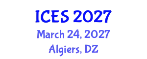 International Conference on Educational Sciences (ICES) March 24, 2027 - Algiers, Algeria