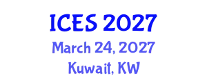 International Conference on Educational Sciences (ICES) March 24, 2027 - Kuwait, Kuwait