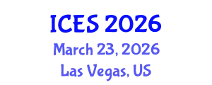 International Conference on Educational Sciences (ICES) March 23, 2026 - Las Vegas, United States