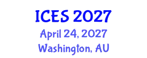 International Conference on Educational Sciences (ICES) April 24, 2027 - Washington, Australia