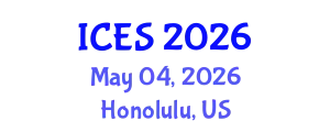 International Conference on Educational Sciences (ICES) May 04, 2026 - Honolulu, United States
