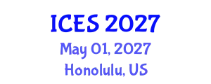 International Conference on Educational Sciences (ICES) May 01, 2027 - Honolulu, United States