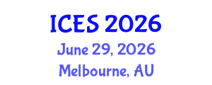 International Conference on Educational Sciences (ICES) June 29, 2026 - Melbourne, Australia