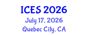 International Conference on Educational Sciences (ICES) July 17, 2026 - Quebec City, Canada