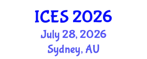 International Conference on Educational Sciences (ICES) July 28, 2026 - Sydney, Australia