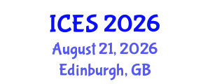 International Conference on Educational Sciences (ICES) August 21, 2026 - Edinburgh, United Kingdom