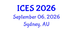 International Conference on Educational Sciences (ICES) September 06, 2026 - Sydney, Australia