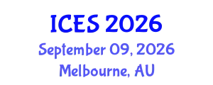 International Conference on Educational Sciences (ICES) September 09, 2026 - Melbourne, Australia