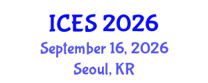 International Conference on Educational Sciences (ICES) September 16, 2026 - Seoul, Republic of Korea