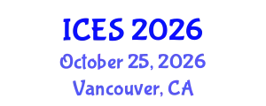 International Conference on Educational Sciences (ICES) October 25, 2026 - Vancouver, Canada