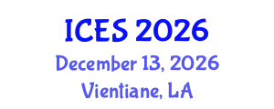 International Conference on Educational Sciences (ICES) December 13, 2026 - Vientiane, Laos