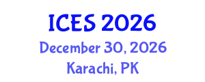 International Conference on Educational Sciences (ICES) December 30, 2026 - Karachi, Pakistan