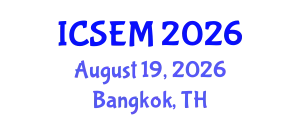 International Conference on Statistics, Econometrics and Mathematics (ICSEM) August 19, 2026 - Bangkok, Thailand