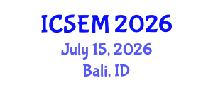 International Conference on Statistics, Econometrics and Mathematics (ICSEM) July 15, 2026 - Bali, Indonesia