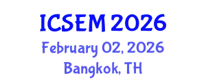 International Conference on Statistics, Econometrics and Mathematics (ICSEM) February 02, 2026 - Bangkok, Thailand