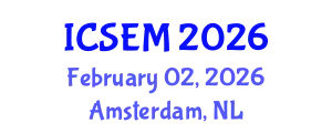 International Conference on Statistics, Econometrics and Mathematics (ICSEM) February 02, 2026 - Amsterdam, Netherlands