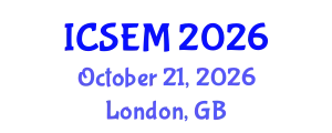 International Conference on Statistics, Econometrics and Mathematics (ICSEM) October 21, 2026 - London, United Kingdom