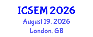 International Conference on Statistics, Econometrics and Mathematics (ICSEM) August 19, 2026 - London, United Kingdom