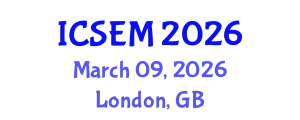 International Conference on Statistics, Econometrics and Mathematics (ICSEM) March 09, 2026 - London, United Kingdom