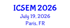 International Conference on Statistics, Econometrics and Mathematics (ICSEM) July 19, 2026 - Paris, France