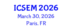 International Conference on Statistics, Econometrics and Mathematics (ICSEM) March 30, 2026 - Paris, France