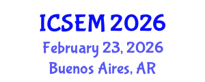 International Conference on Statistics, Econometrics and Mathematics (ICSEM) February 23, 2026 - Buenos Aires, Argentina