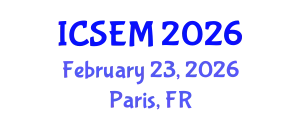International Conference on Statistics, Econometrics and Mathematics (ICSEM) February 23, 2026 - Paris, France