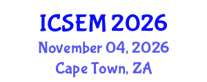 International Conference on Statistics, Econometrics and Mathematics (ICSEM) November 04, 2026 - Cape Town, South Africa