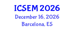International Conference on Statistics, Econometrics and Mathematics (ICSEM) December 16, 2026 - Barcelona, Spain