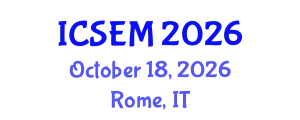 International Conference on Statistics, Econometrics and Mathematics (ICSEM) October 18, 2026 - Rome, Italy